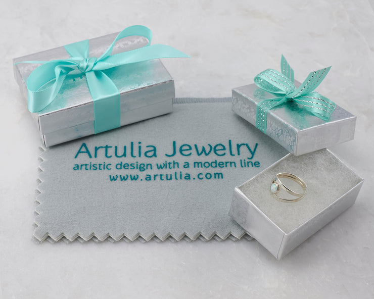 Gift wrapping for sterling silver jewelry