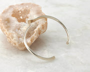 cuff bracelet shown on gypsum rock