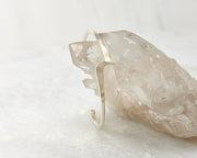 cuff bracelet shown on crystal rock